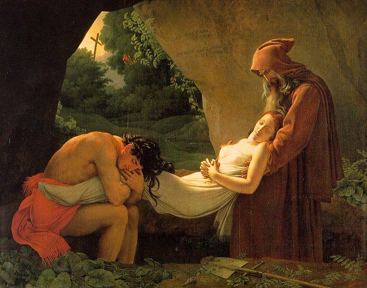 Anne-Louis Girodet-Trioson The Burial of Atala